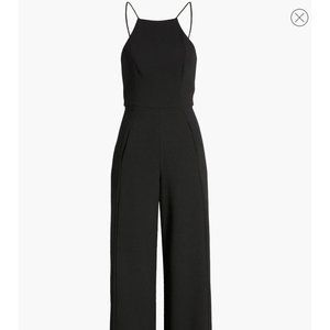 Gianni Bini Black Halter Jumpsuit
